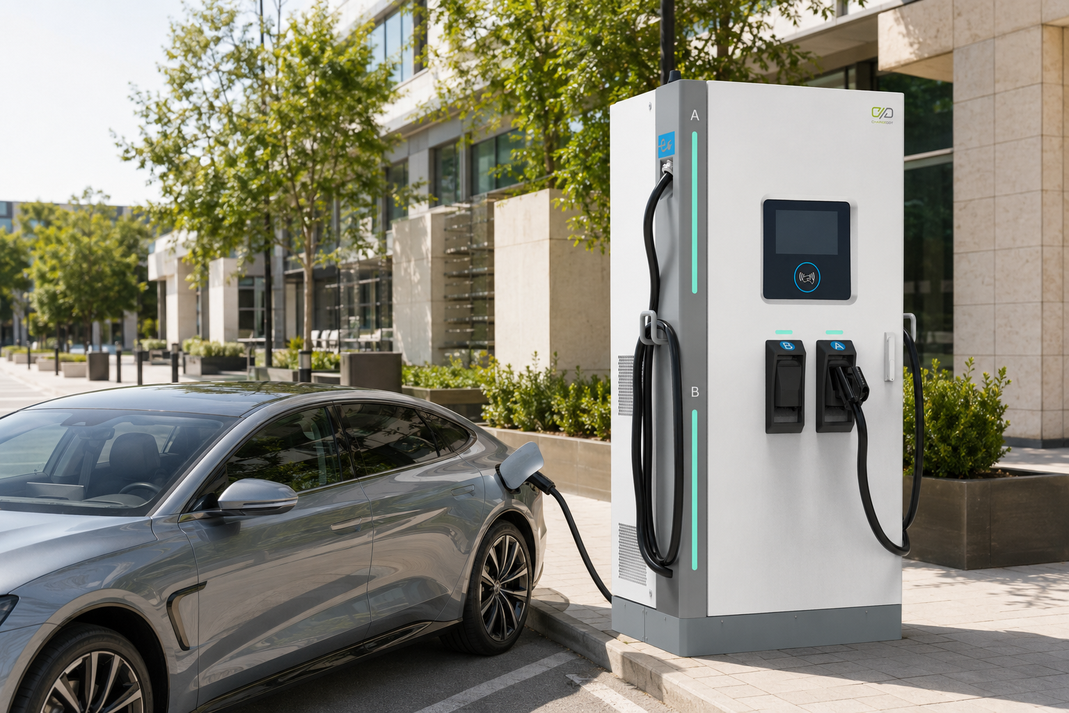 Chargedot public EV charging station